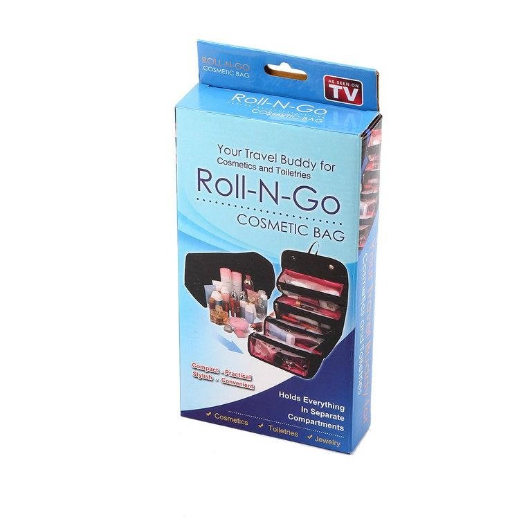 2014 New Hot Selling As Seen On TV Roll-N-Go 4 In 1 Cosmetic Bag 3