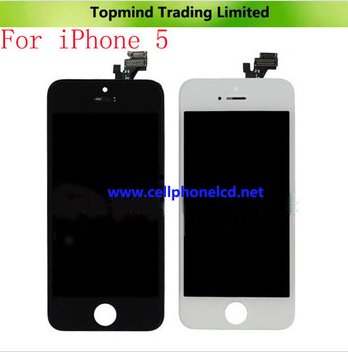 For iPhone 5 Display With Digitizer With Frame Assembly Mobile Phone Parts Mobil
