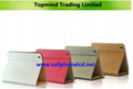 Leather Wallet Case Stand for iPad Mini Good Quality 4