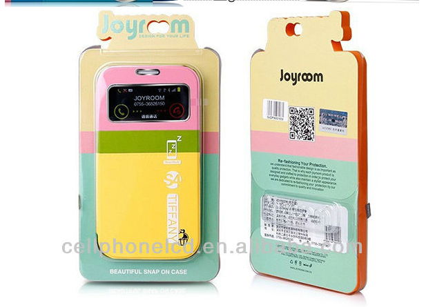 For Samsung Galaxy S4 Leather Case with Sleep Function 2