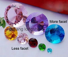 crystal souvenir diamond crystal paperweight crystal diamond