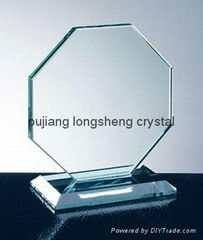 glass award jade glass award