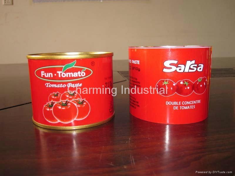 210gr*48 tins tomato paste with high quality and competitive price
