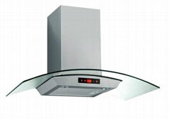 new european style kitchen hood with touch control