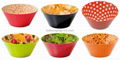 6 inch round melamine cereal bowl