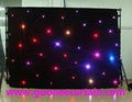 Flexible led curtain full color RGB star