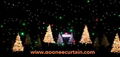 Party decoration light LED curtain LED star cloth