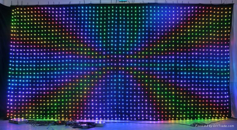 LED stage lighting LED display curtain for stage decoration 2