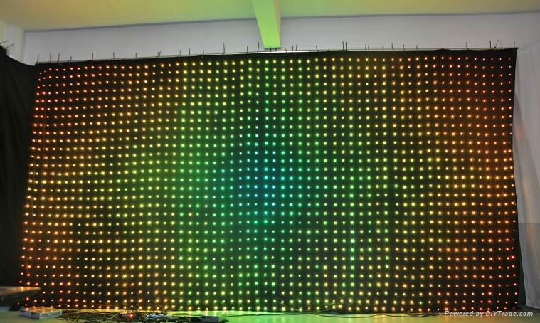 LED stage lighting LED display curtain for stage decoration 3