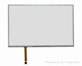 12.1inch 4 wire resistive touch panel