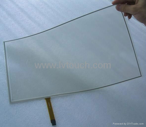 19inch 4 wire resistive touch film touch panel 4