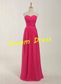 2014 New Stock  Chiffon Bridesmaid Dress Bridesmaid Gown  3