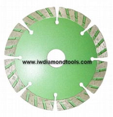   Diamond Cutting Blades with Sinter Turbo Segmented