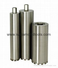 Diamond core bits for concrete