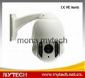 Mini Outdoor IP PTZ Dome Camera 4x optical zoom 1