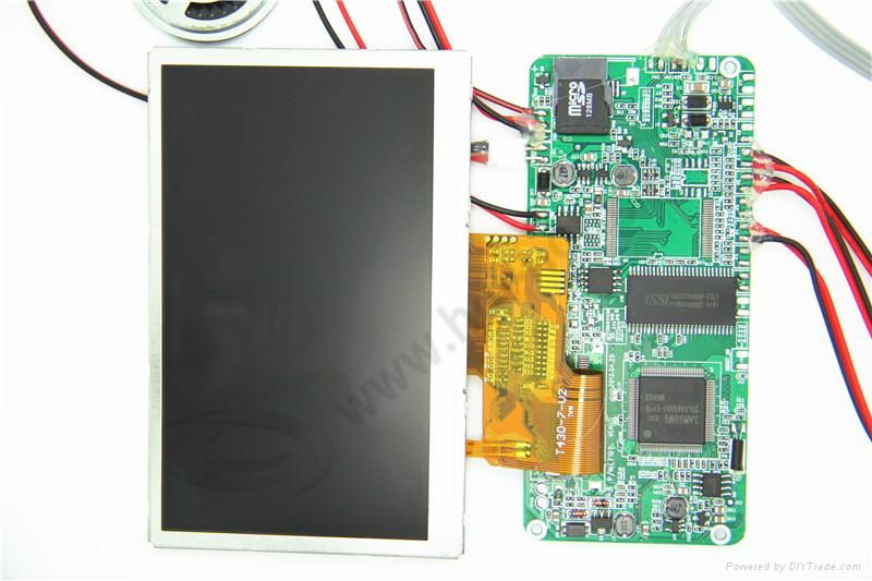 4.3 inch video player module 2