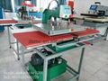 double working tables heat press sublimation machine