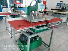 double working tables heat press sublimation machine