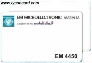 EM4450 125khz RFID Card