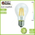 LED Filament bulb 4w E27 BASE non dimmable 1