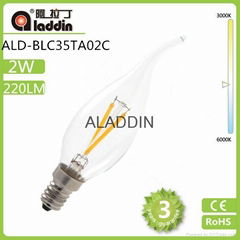 led filament bulb light from factory with best price