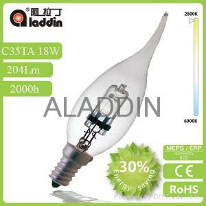 aladdin factory supply c35 halogen bulb with good quality 