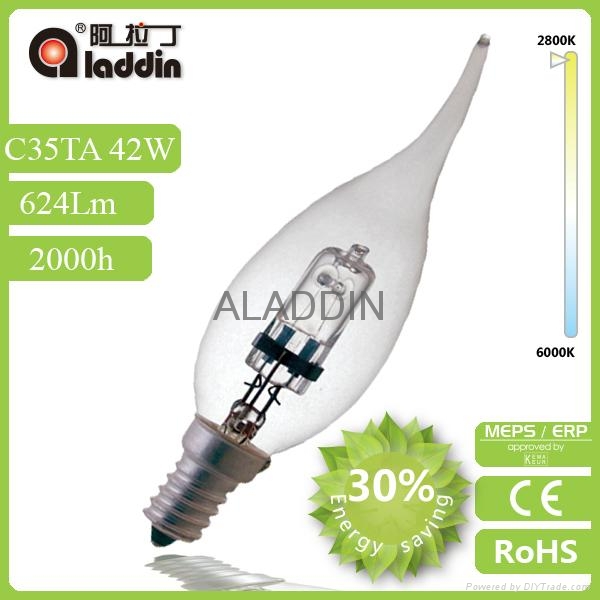 aladdin factory supply c35 halogen bulb with good quality  3