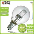 china factory supply P45 energy saving halogen bulb 2