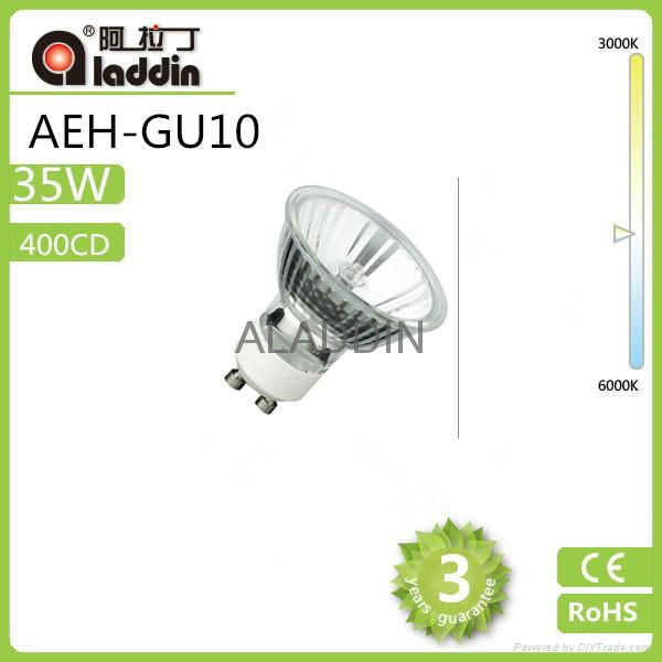 china factory supply reflector  energy saving GU10  halogen bulb