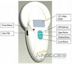 	ISO11784/11785 134.2K/125K Multi-protocol handheld animal reader