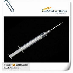 2.12x12mm 134.2K EM4305 RFID Syringe embed chip