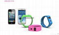   waterproof wireless bluetooth wristband with mobile APP  8