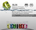   waterproof wireless bluetooth wristband with mobile APP  9