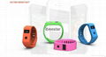   waterproof wireless bluetooth wristband with mobile APP  12