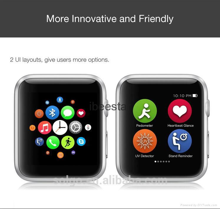 bluetooth smartwatch Syn for  android and ios phone 5
