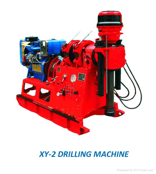 XY-2 Diamond and alloy core drilling machine