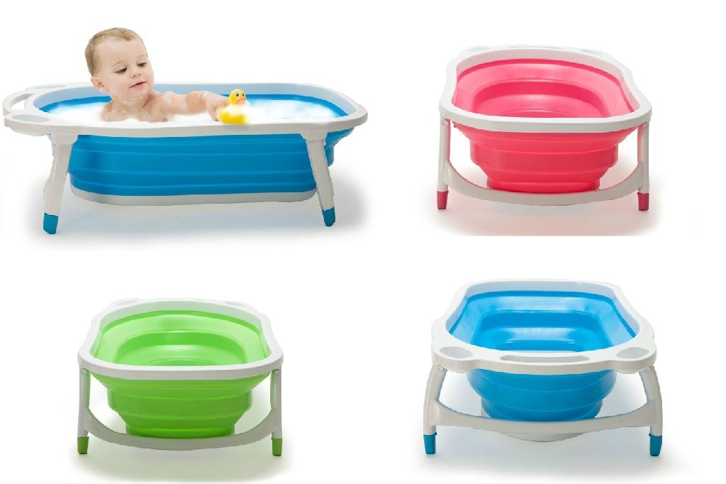 silicone baby bath