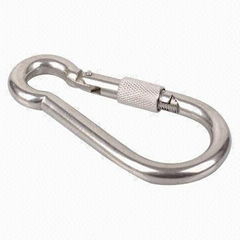 Stainless Steel Snap Hook With Nut