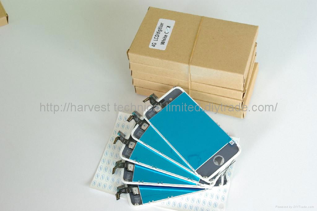 For iphone4/4S lcd assemble with touch screen and digitizer Replacement  4