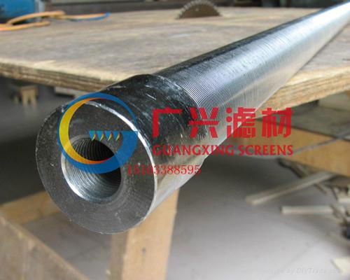 Pipe-based screen for oil well 4