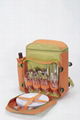 600d polyester outdoor picnic bag for 4