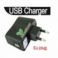 NEW 5V 500MA EU Europe Plug USB Charger AC Power Supply Wall Adapter Adaptor MP3 1