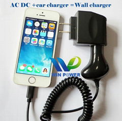 high quality CE & Rohs usb car charger for mobile phone