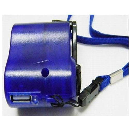 New USB Hand Power Dynamo Torch Charger Cellphone MP3 hand crank power bank for 