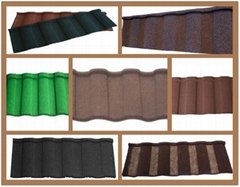 Jinyuan roofing products-stone coated metal roofing tile