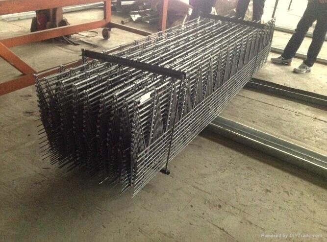 steel bar truss lattice girder welding line 5