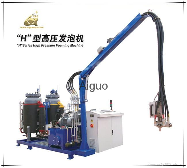 Polyurethane(PU) foam panel insulation making machine 4