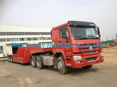 AXLES EQUIPMENT LOW BED TRAILER