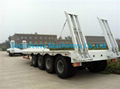 AXLES EQUIPMENT LOW BED TRAILER