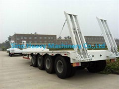 AXLES EQUIPMENT LOW BED TRAILER